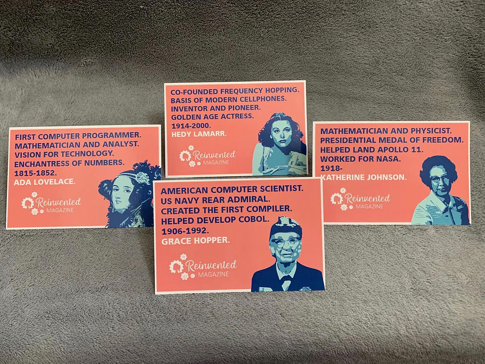 Women in STEM Postcards