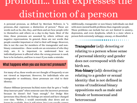 Respecting Pronouns
