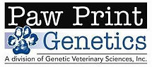 logo paw print genetics