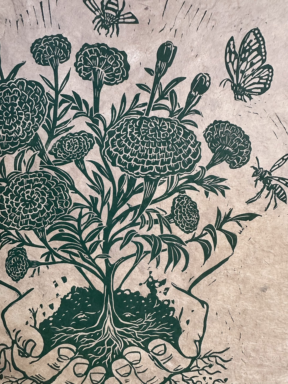 Thumbnail: Reciprocity - Original Relief Print