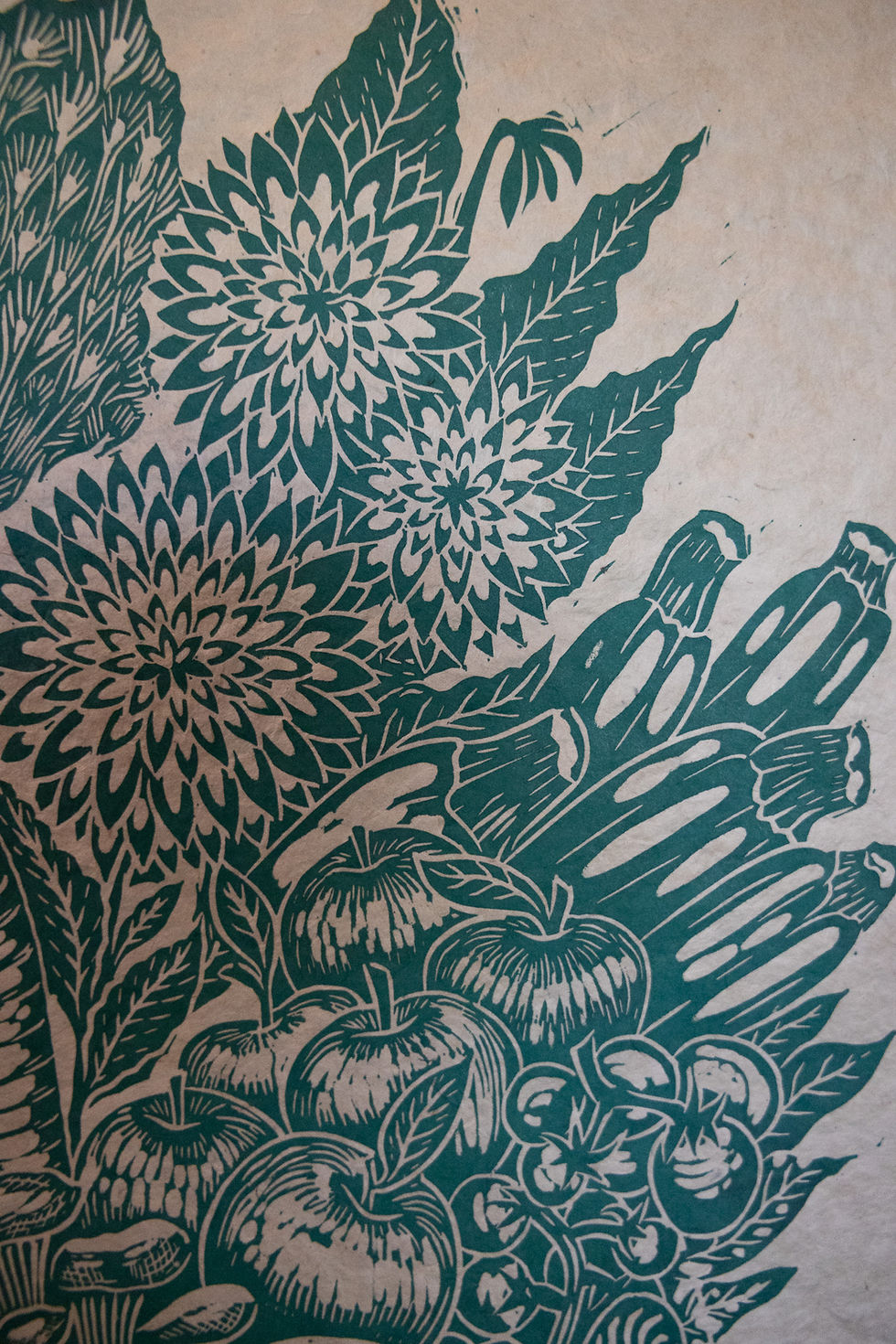 Thumbnail: Abundance - Original Relief Print