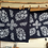 Thumbnail: Flannel flower and Midgen Berry - Hand printed linen bandana - Moonlight