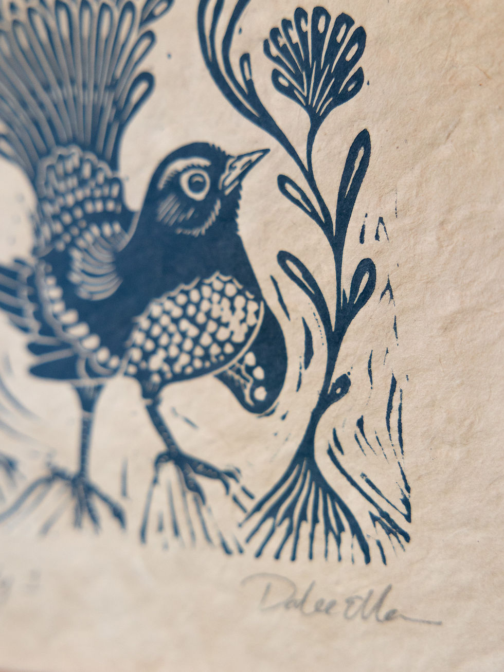 Thumbnail: Play Study # 1 - Original relief print