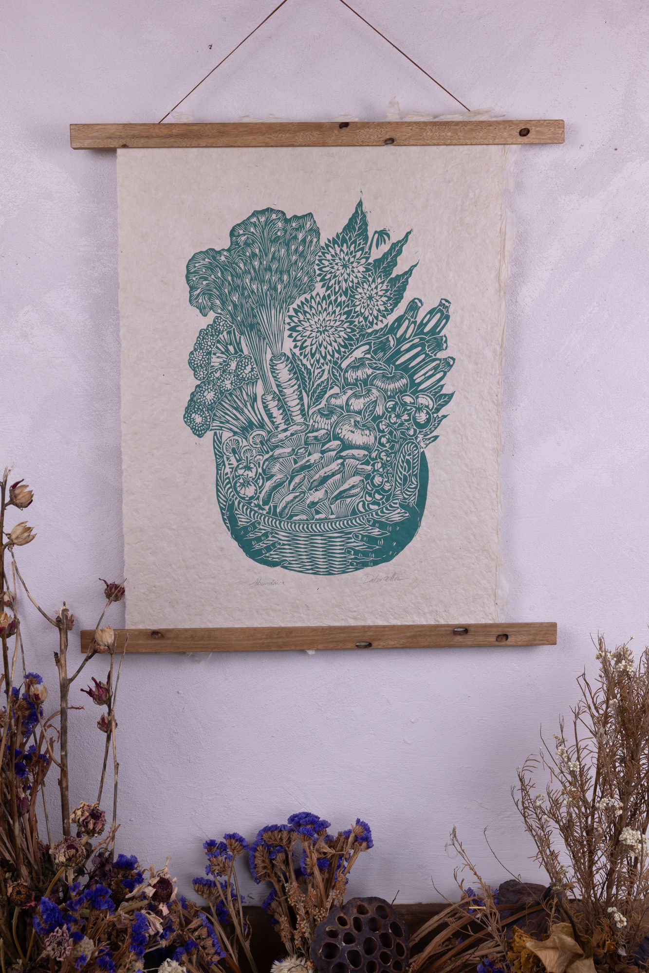 Abundance - Original Relief Print