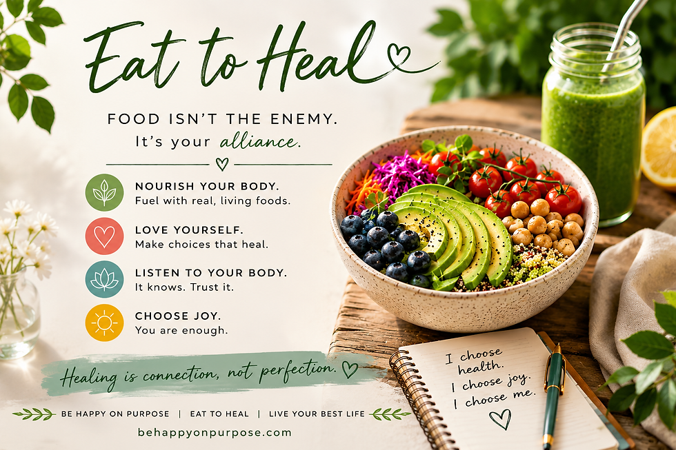 Eat to Heal, Nourish and Love