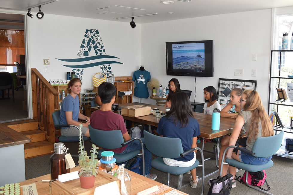 Learning about plastic conservation