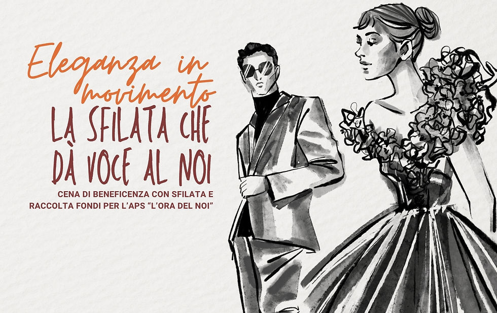 Eleganza in movimento, La sfilata che dà voce al Noi