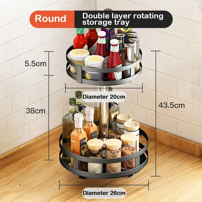 Thumbnail: Rotating Kitchen Organiser