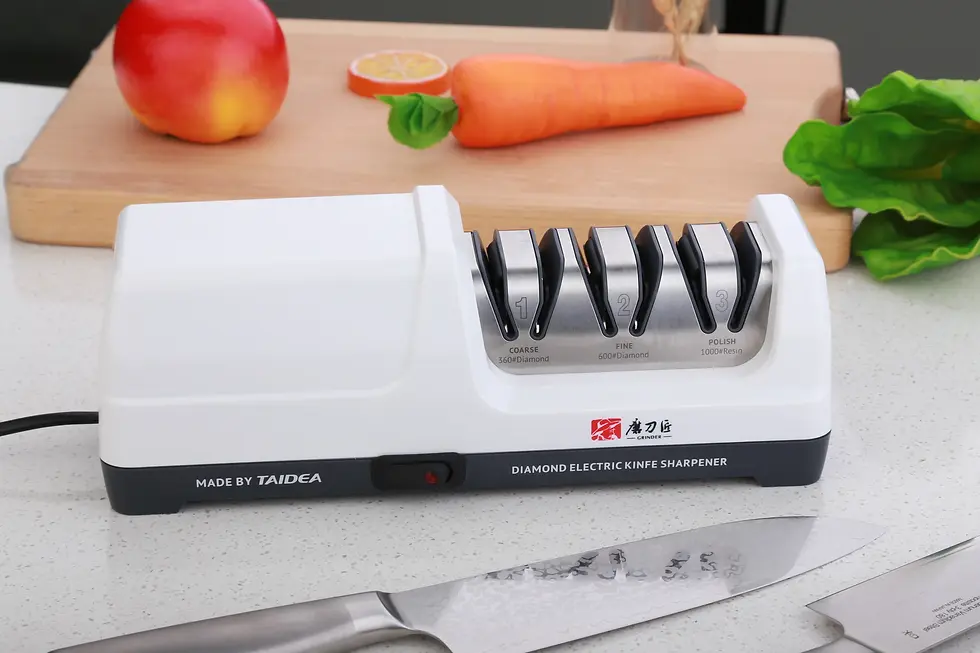 Thumbnail: Electric Diamond Steel Kitchen Knife Sharpener