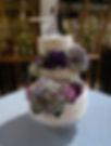 Hydrangea Wedding Cake