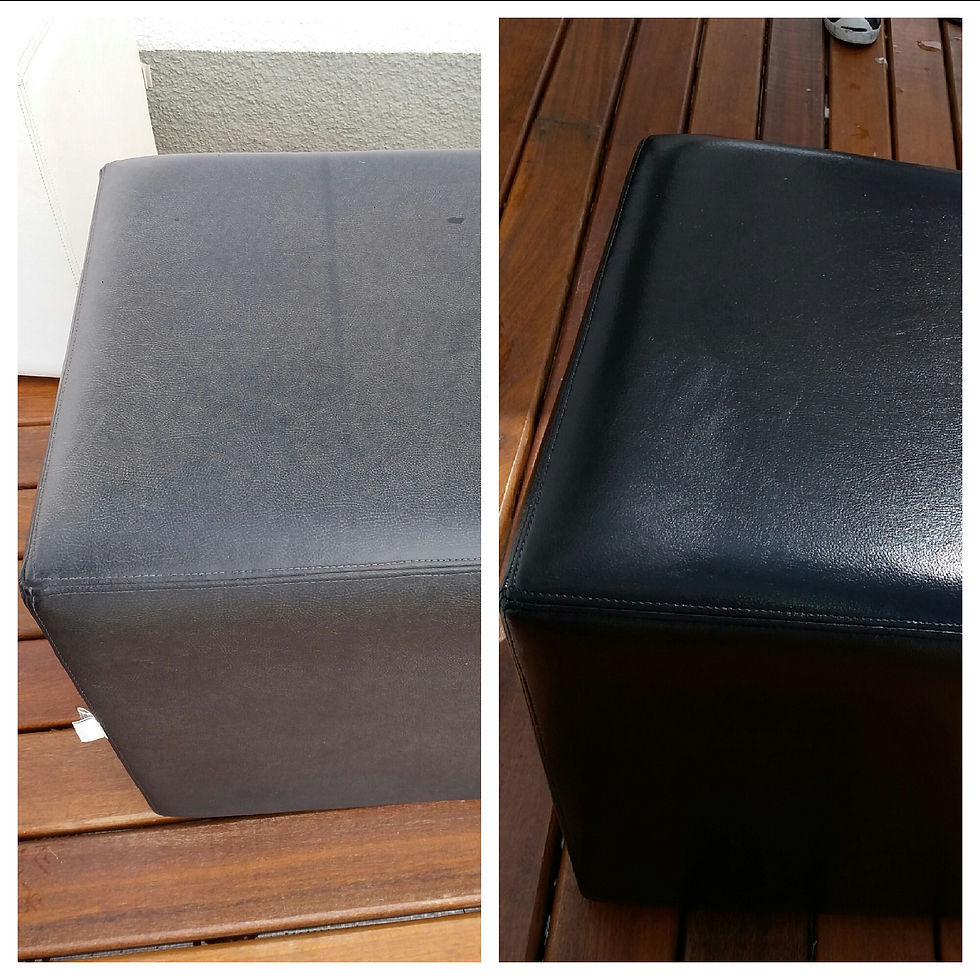 Limpeza de couro