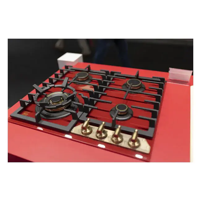 Thumbnail: Empire 60cm Turbo Gas Hob (Bordeaux Red) KCG 6335 RotEm Turbo