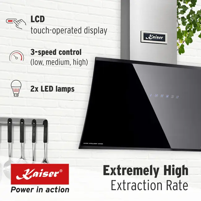 Thumbnail: Avantgarde Pro 60cm Touch Free Cooker Hood AT 6488 Eco