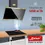 Thumbnail: Art Deco 60cm Chimney Cooker Hood (Black) AT 6445 AD Eco