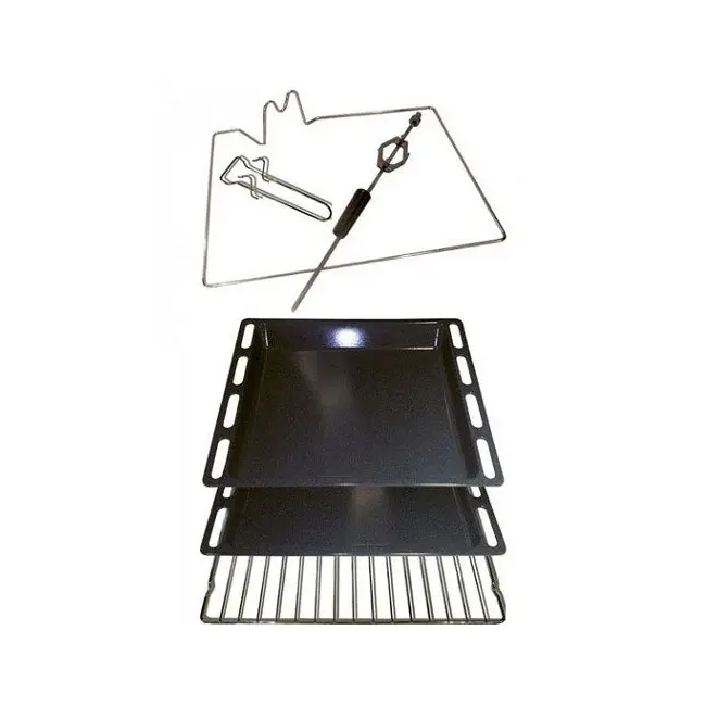 Thumbnail: Empire 60cm Electric Oven (Bordeaux Red)EH 6355 RotEm