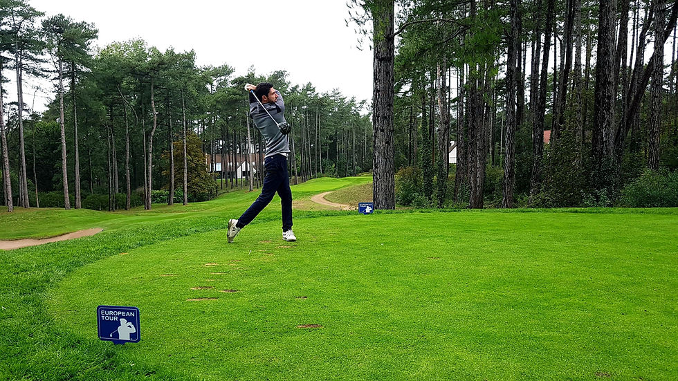 Golf entraîneur professionnel