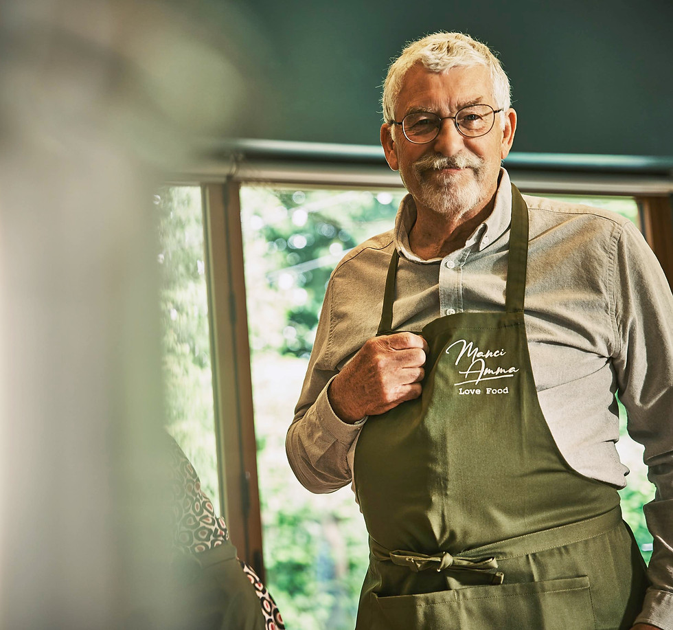 Richard Mason loves to cook