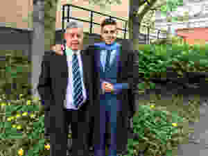 William on graduation day in 2016!