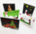 Thumbnail: Christmas cards, whimsical, truck, original, one of a kind