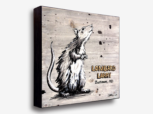 Lombard Larry Shadow Box | The Ginger Chik