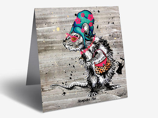 ウンソク　ホワイトデーカード Hampden Hon Greeting Card | The Ginger Chik