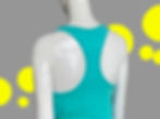 Divine Racerback Tank Top, Back View