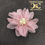 Miniatura: Aplique flor cristal 