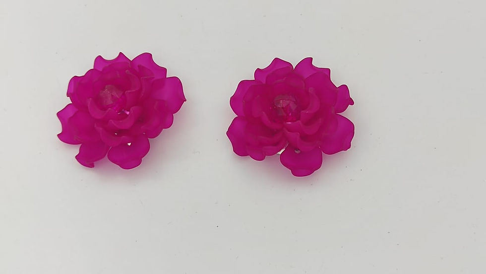Miniatura: Flor p/ Bordar 4cm 2pc