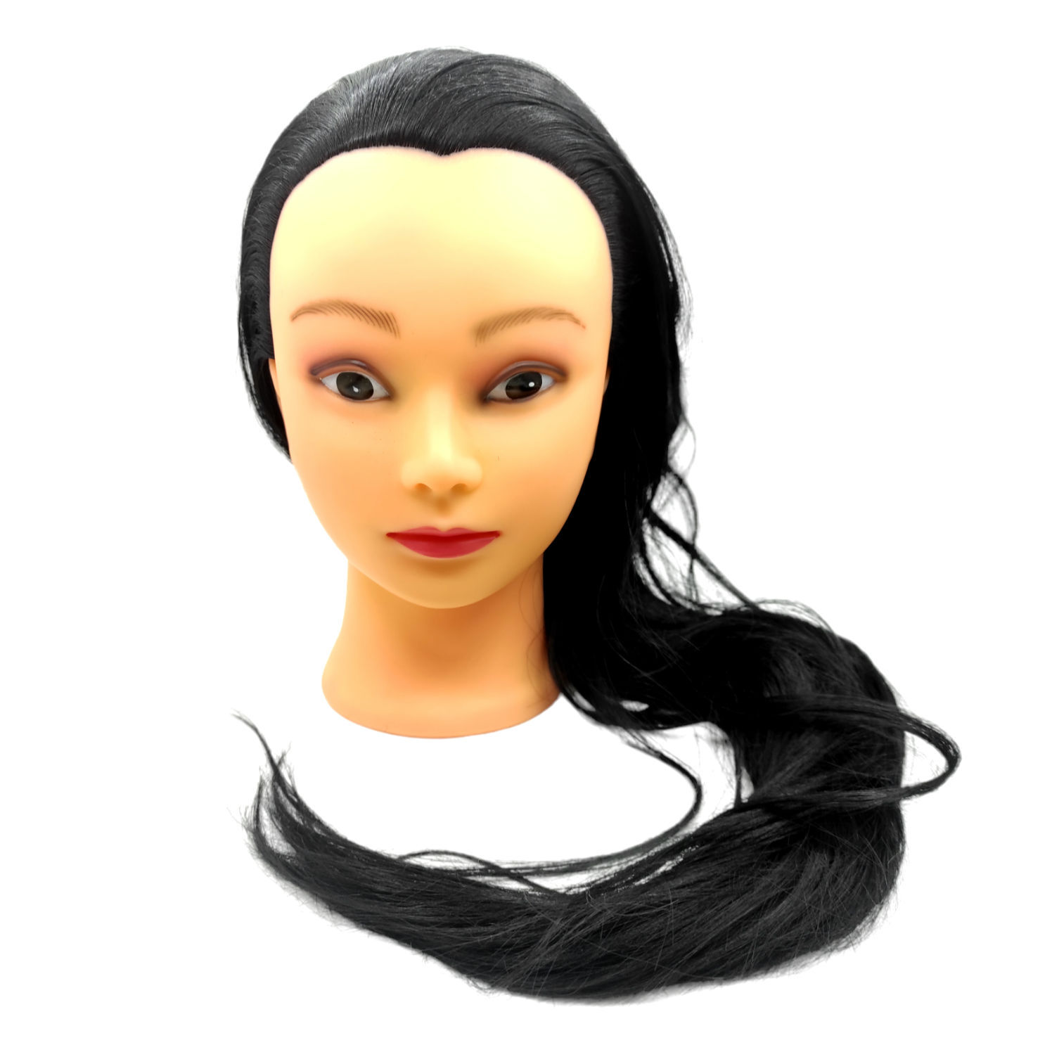 Cabeza con cabello 50 cm 