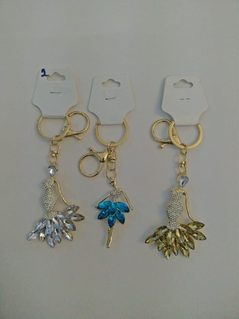 Miniatura: Llavero de metal con Strass