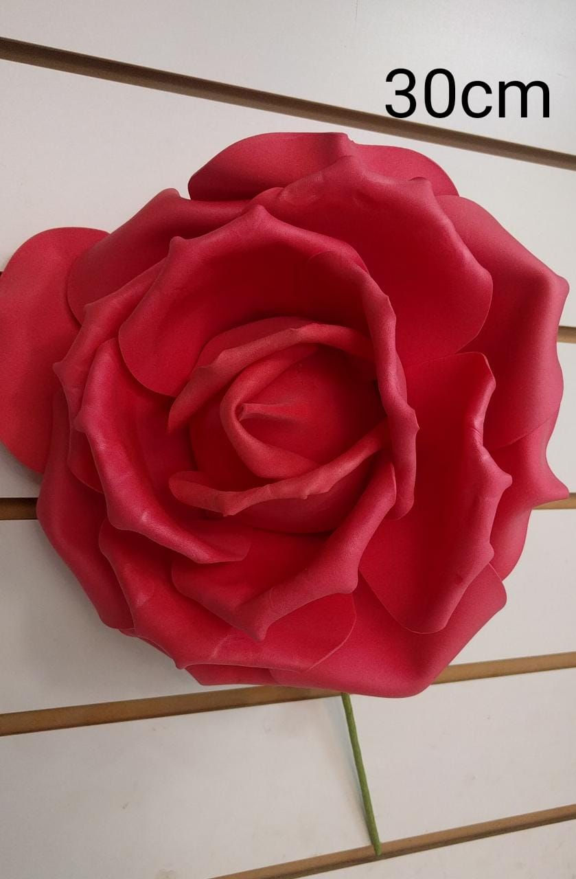 Miniatura: Rosa de Goma Eva. 3D