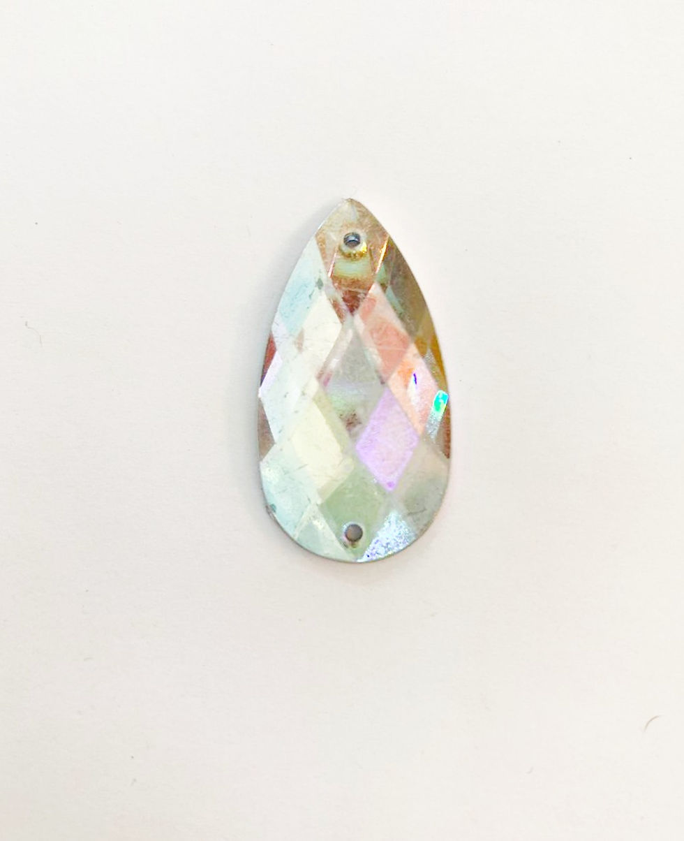 Miniatura: Piedra: Gota Globo 16x30mm