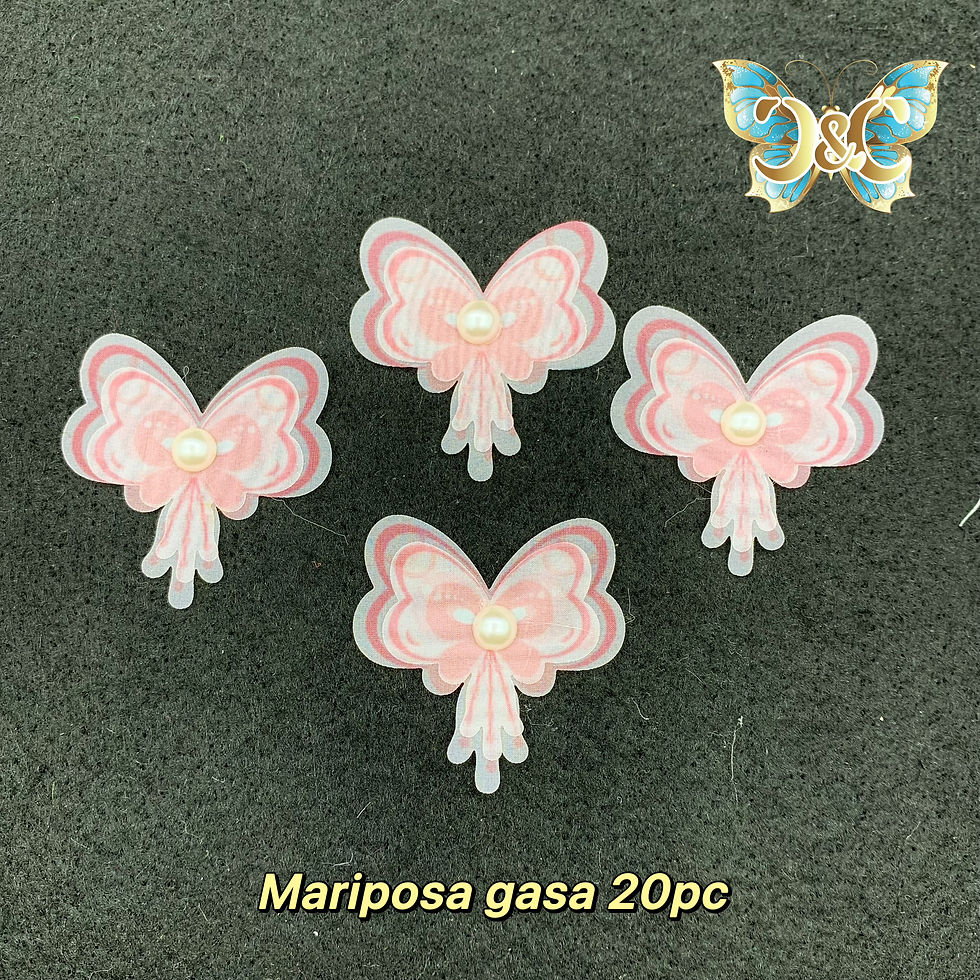 Miniatura: Mariposa gasa 20pc