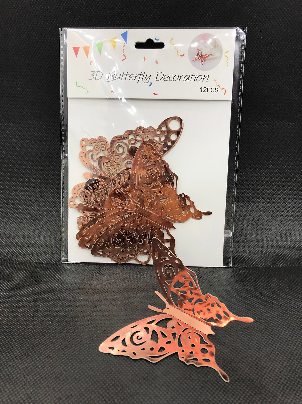 Miniatura: Mariposa de papel láser 3d 