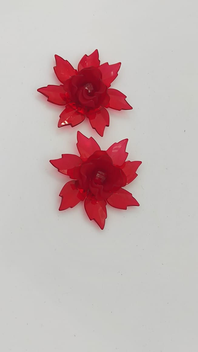 Miniatura: Flor p/ Bordar 5cm 2pc