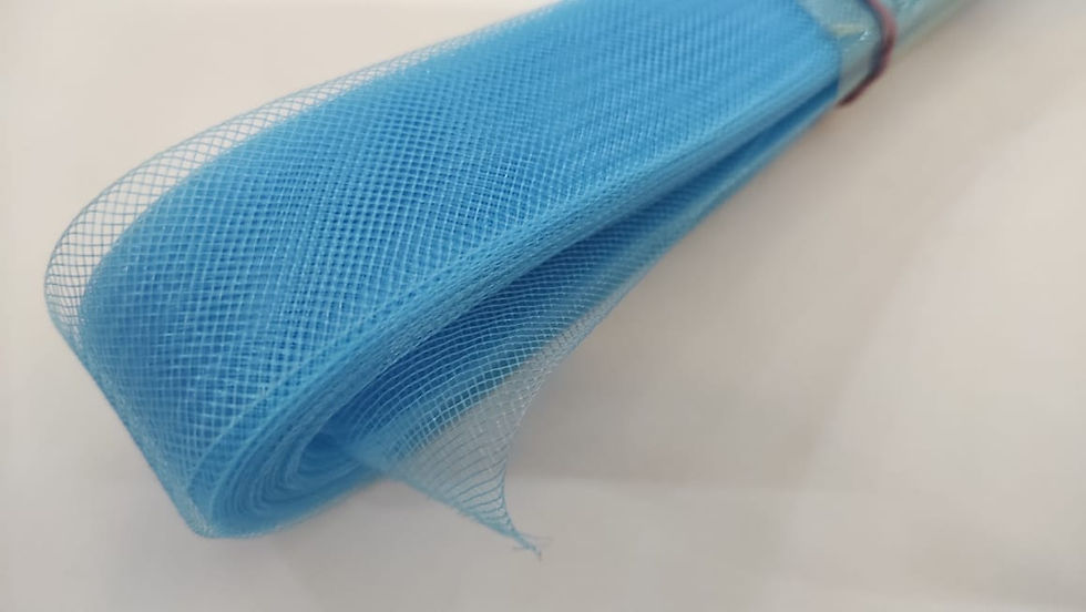 Miniatura: Cinta Crin 1cm Para Vestidos 22m Gama Azul