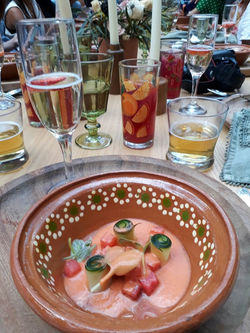 Salsa de Chipotle y Crema de Anarcados