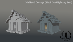 MedievalCottage_Blockout_Lighting_WIP