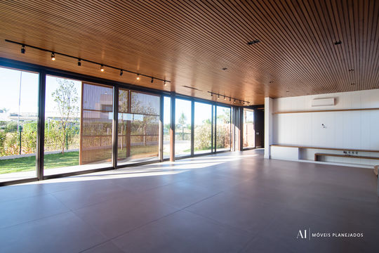 sala com móveis planejados