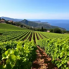 North Cyprus wineries producing local red, white, and rosé wines.