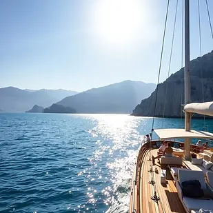 Yacht charters and sailing lessons on the Mediterranean Sea.