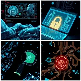 Investigation and recovery-themed imagery related to digital assets.