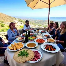 Guided culinary tours exploring traditional Cypriot food and local specialties.