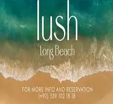 Lush Long Beach Bar seaside