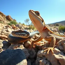 Native reptiles and snakes of Northern Cyprus