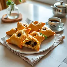 Cypriot cheese-filled pastry, similar to a small pie or scone.