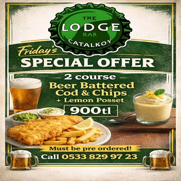 Beef Battered Cod & Chips