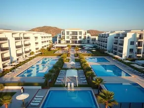Modern resort-style apartment development in Northern Cyprus compared with a spacious villa