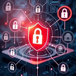 Digital security and asset protection concepts.