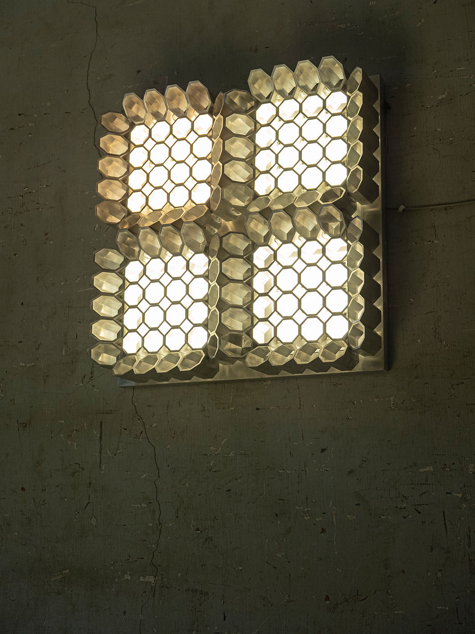 Thumbnail: Waffle Wall / Ceiling Lamp